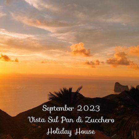 Vista Sul Pan Di Zucchero - Nebida - Holiday House Dış mekan fotoğraf